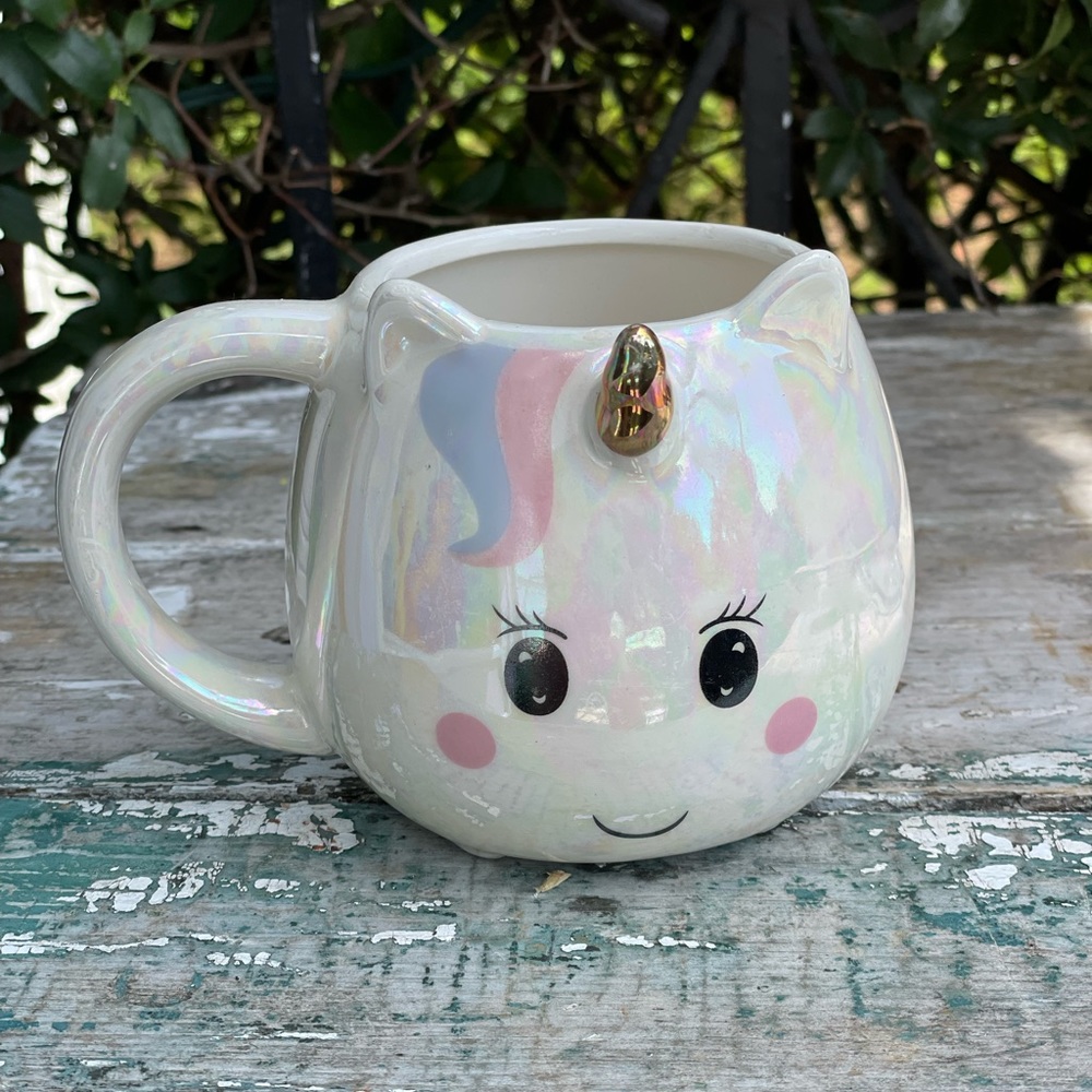 10 Strawberry St. whimsical unicorn mug